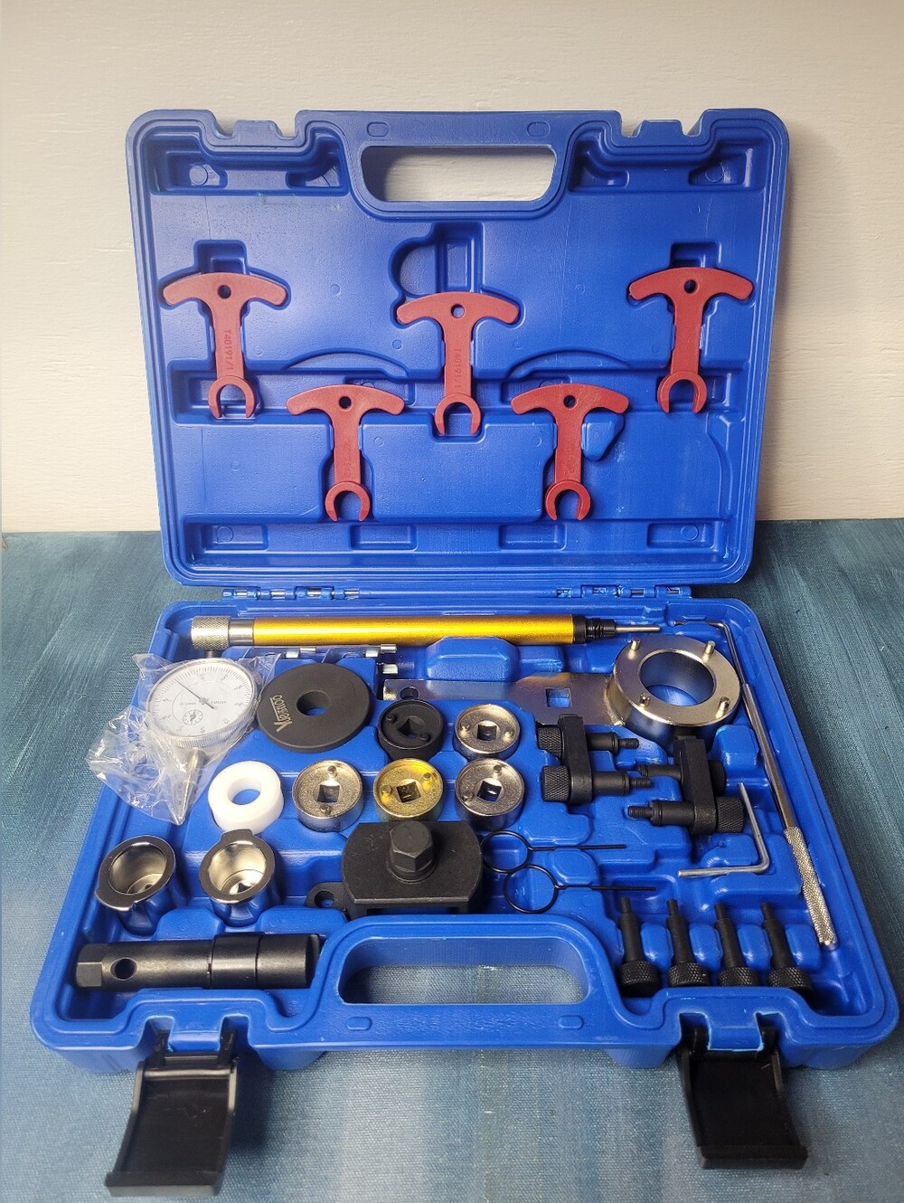 Camshaft Crankshaft Engine Timing Tool Kit Set Compatible with Audi VW 31PCS